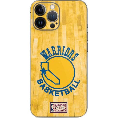 NBA Golden State Warriors Hardwood Classics iPhone 15 Pro Max Skin