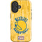 NBA Golden State Warriors Hardwood Classics iPhone 16 Impact Case