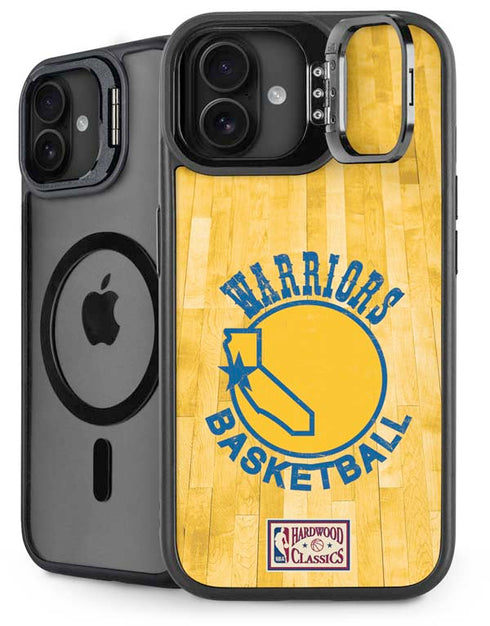 NBA Golden State Warriors Hardwood Classics iPhone 16 Kickstand Case