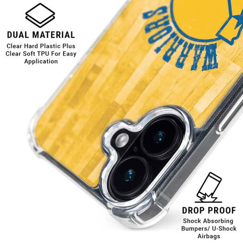 NBA Golden State Warriors Hardwood Classics iPhone 16 MagSafe Case