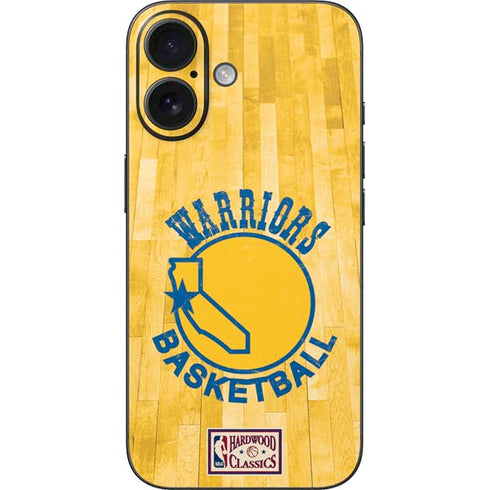 NBA Golden State Warriors Hardwood Classics iPhone 16 Skin