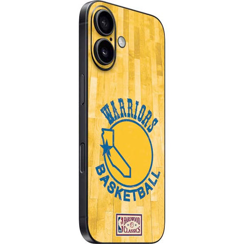 NBA Golden State Warriors Hardwood Classics iPhone 16 Skin