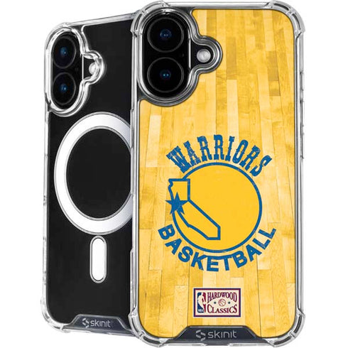 NBA Golden State Warriors Hardwood Classics iPhone 17 MagSafe Case