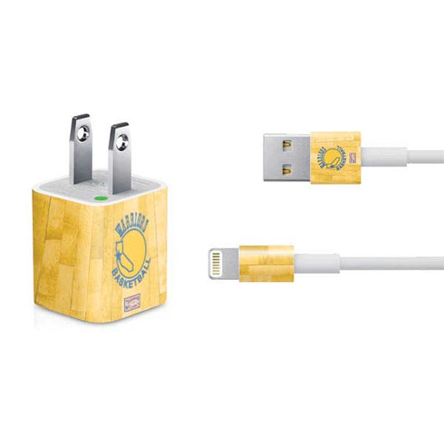 NBA Golden State Warriors Hardwood Classics iPhone Charger (5W USB) Skin