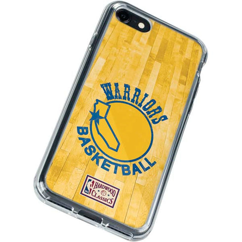 NBA Golden State Warriors Hardwood Classics iPhone SE (2nd & 3rd Gen) Clear Case