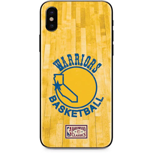 NBA Golden State Warriors Hardwood Classics iPhone XS Max Skin