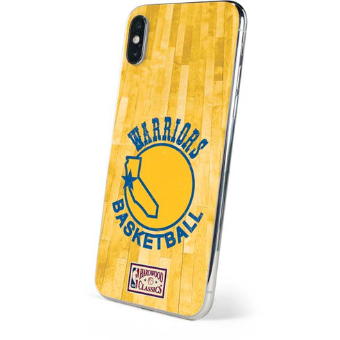 NBA Golden State Warriors Hardwood Classics iPhone XS Skin