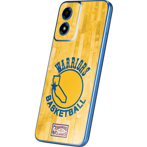 NBA Golden State Warriors Hardwood Classics Moto G Play 4G (2024) Skin