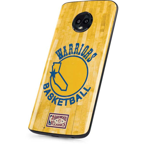 NBA Golden State Warriors Hardwood Classics Moto G6 Skin