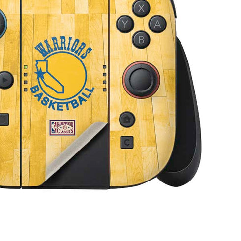 NBA Golden State Warriors Hardwood Classics Nintendo Switch 2 (2025) Joy-Con Controller Skin