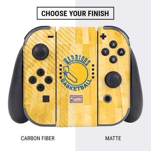 NBA Golden State Warriors Hardwood Classics Nintendo Switch Bundle Skin