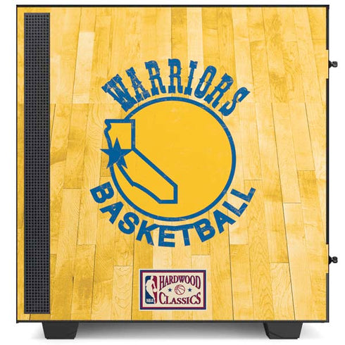 NBA Golden State Warriors Hardwood Classics NZXT H510 Compact ATX Mid-Tower Case Skin
