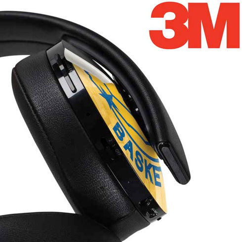 NBA Golden State Warriors Hardwood Classics PlayStation 4 Gold Wireless Headset Skin
