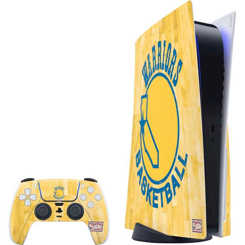 NBA Golden State Warriors Hardwood Classics PS5 Bundle Skin