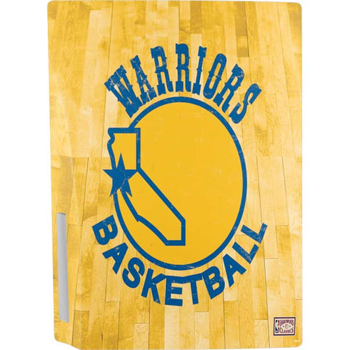 NBA Golden State Warriors Hardwood Classics PS5 Console Skin