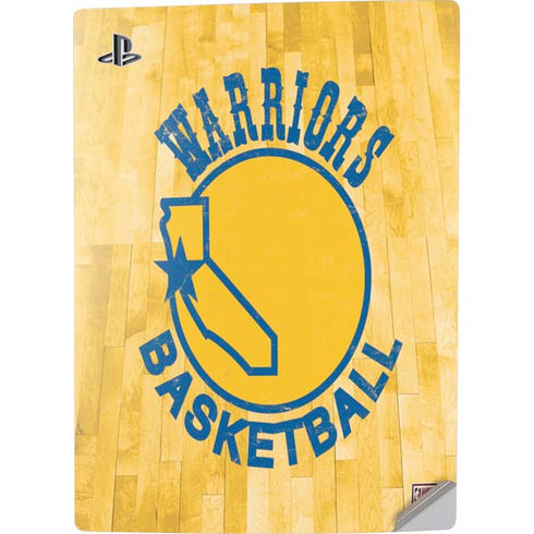 NBA Golden State Warriors Hardwood Classics PS5 Digital Edition Console Skin