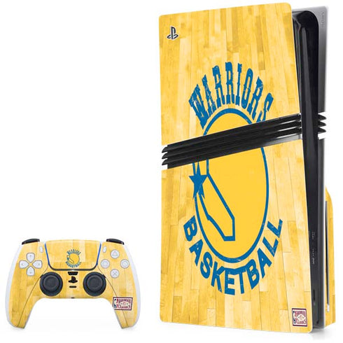 NBA Golden State Warriors Hardwood Classics PS5 Pro Disk Bundle Skin