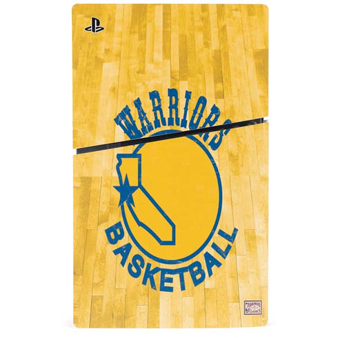 NBA Golden State Warriors Hardwood Classics PS5 Slim Digital Edition Bundle Skin