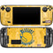 NBA Golden State Warriors Hardwood Classics Steam Deck Handheld Gaming Computer OLED Skin