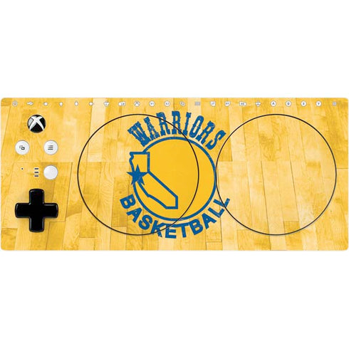 NBA Golden State Warriors Hardwood Classics Xbox Adaptive Controller Skin