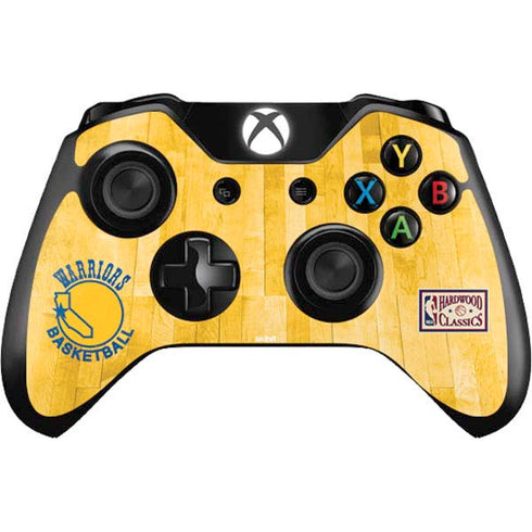 NBA Golden State Warriors Hardwood Classics Xbox One Controller Skin