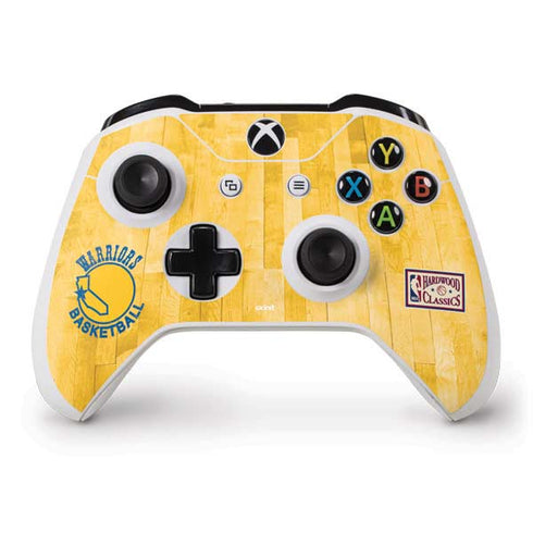 NBA Golden State Warriors Hardwood Classics Xbox One S Controller Skin