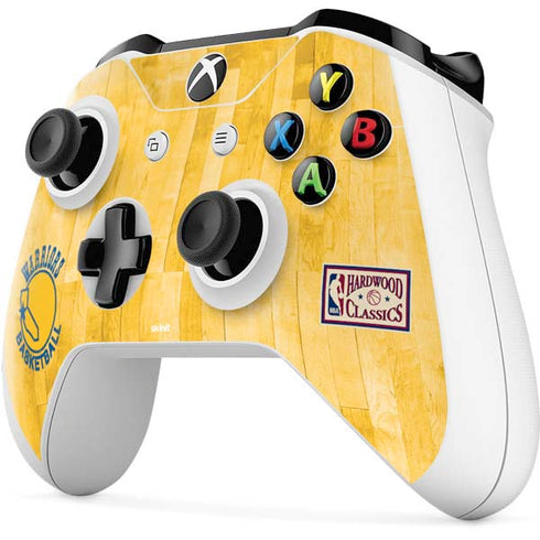 NBA Golden State Warriors Hardwood Classics Xbox One S Controller Skin