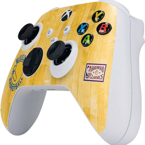 NBA Golden State Warriors Hardwood Classics Xbox Series S Controller Skin