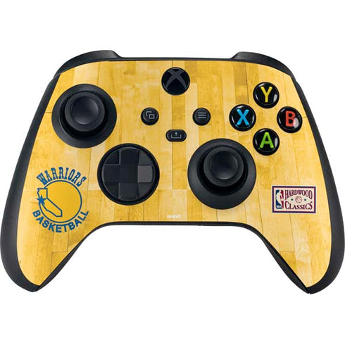 NBA Golden State Warriors Hardwood Classics Xbox Series X Controller Skin