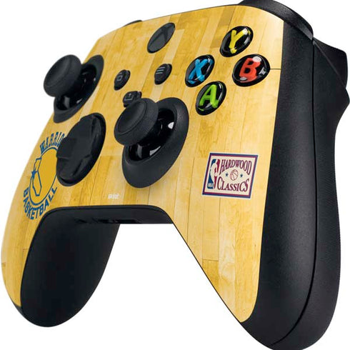 NBA Golden State Warriors Hardwood Classics Xbox Series X Controller Skin