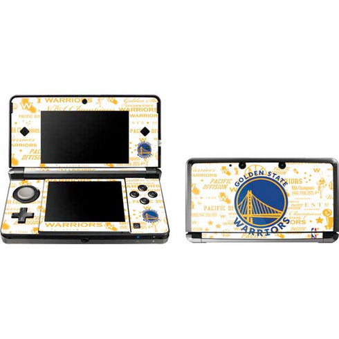 NBA Golden State Warriors Historic Blast 3DS (2011) Skin