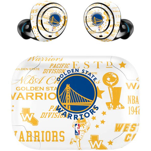 NBA Golden State Warriors Historic Blast Amazon Echo Buds Skin