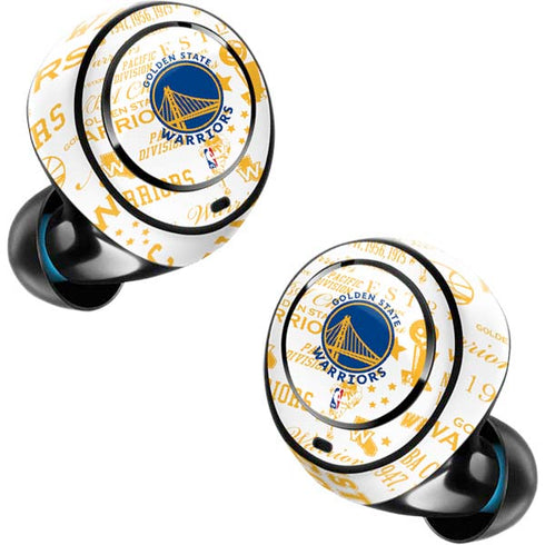 NBA Golden State Warriors Historic Blast Amazon Echo Buds Skin