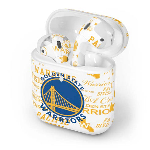 NBA Golden State Warriors Historic Blast Apple AirPods 2 Skin