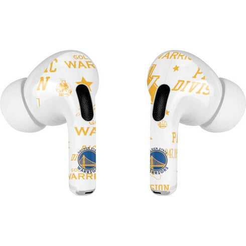 NBA Golden State Warriors Historic Blast Apple AirPods Pro Skin
