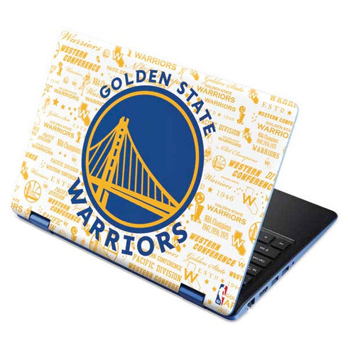 NBA Golden State Warriors Historic Blast Aspire R11 11.6in Skin