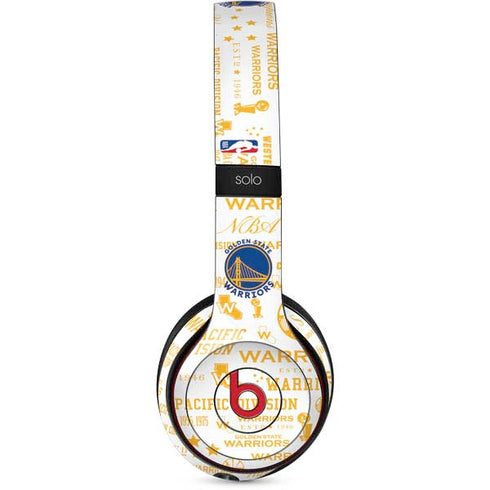 NBA Golden State Warriors Historic Blast Beats Solo 3 Wireless Skin
