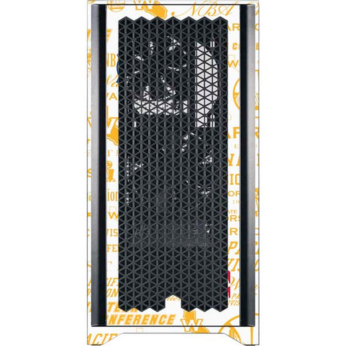 NBA Golden State Warriors Historic Blast Corsair 4000D Tempered Glass Mid-Tower ATX Case Skin