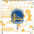 NBA Golden State Warriors Historic Blast Corsair 4000D Tempered Glass Mid-Tower ATX Case Skin