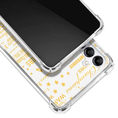 NBA Golden State Warriors Historic Blast Galaxy A14 5G Clear Case
