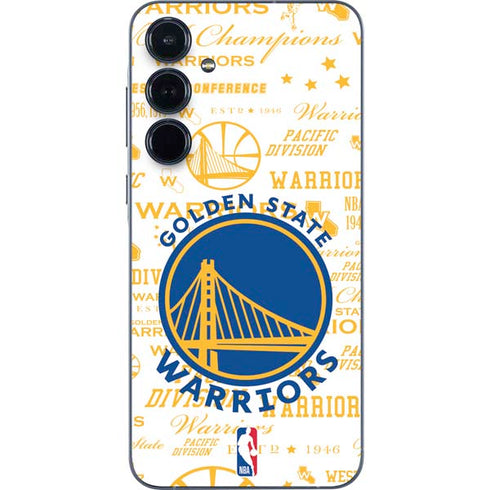 NBA Golden State Warriors Historic Blast Galaxy A35 5G Skin