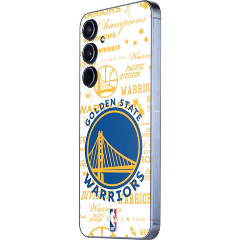 NBA Golden State Warriors Historic Blast Galaxy A35 5G Skin