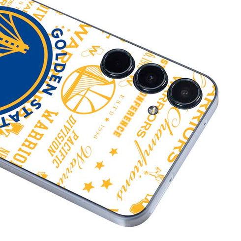 NBA Golden State Warriors Historic Blast Galaxy A55 5G Skin