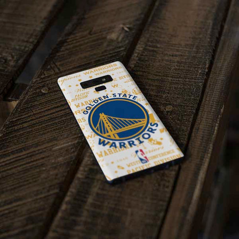 NBA Golden State Warriors Historic Blast Galaxy Note 9 Skin