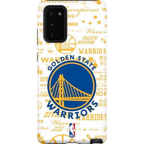 NBA Golden State Warriors Historic Blast Galaxy Note20 5G Pro Case