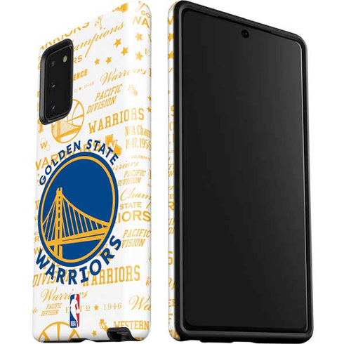 NBA Golden State Warriors Historic Blast Galaxy Note20 5G Pro Case