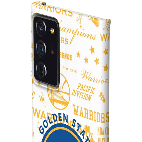 NBA Golden State Warriors Historic Blast Galaxy Note20 Ultra 5G Lite Case