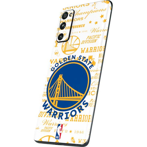 NBA Golden State Warriors Historic Blast Galaxy S20 Fan Edition Skin