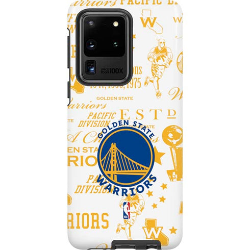NBA Golden State Warriors Historic Blast Galaxy S20 Ultra 5G Pro Case