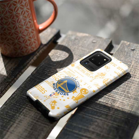 NBA Golden State Warriors Historic Blast Galaxy S20 Ultra 5G Pro Case